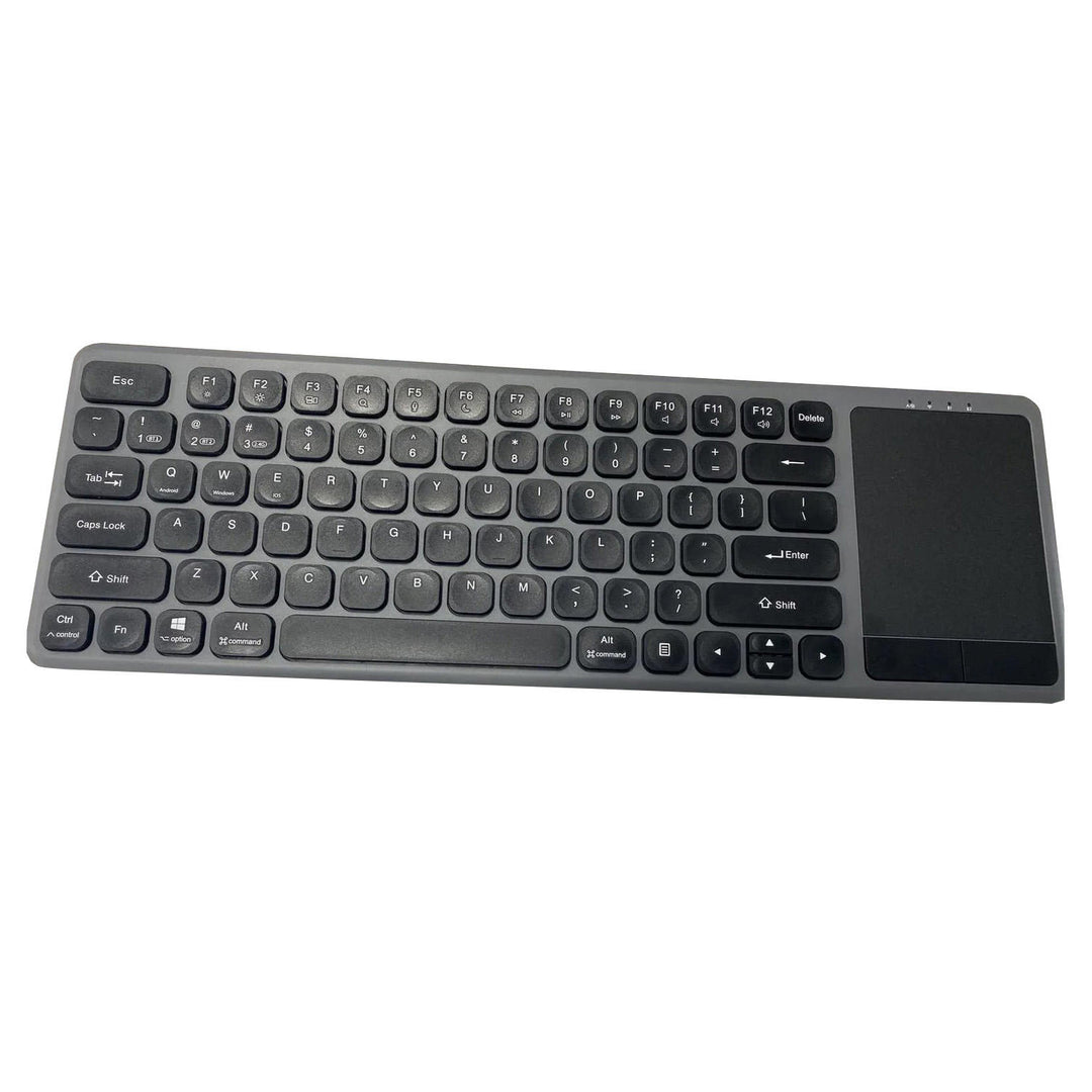 Ultrathin Bluetooth Keyboard with Integrated Touchpad Bowlift