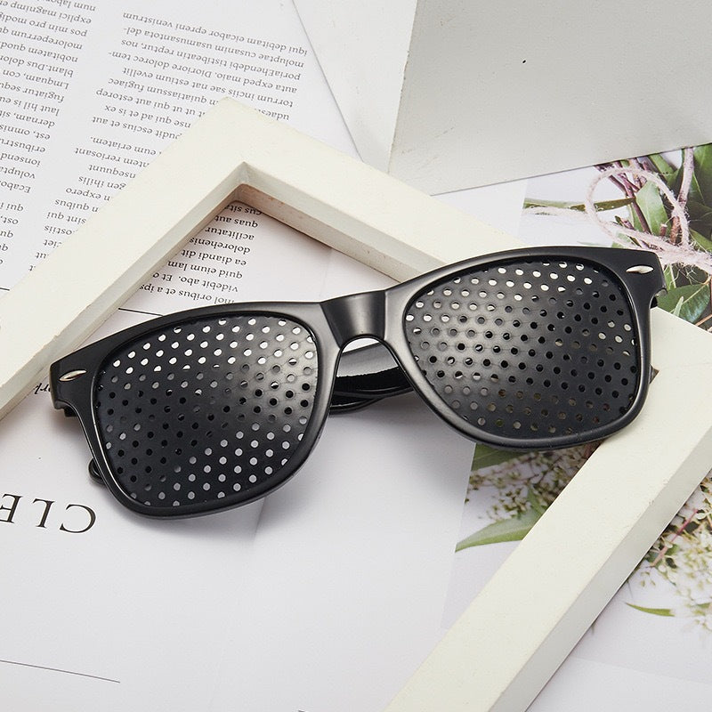 Retro Perforated Sunglasses Bowlift