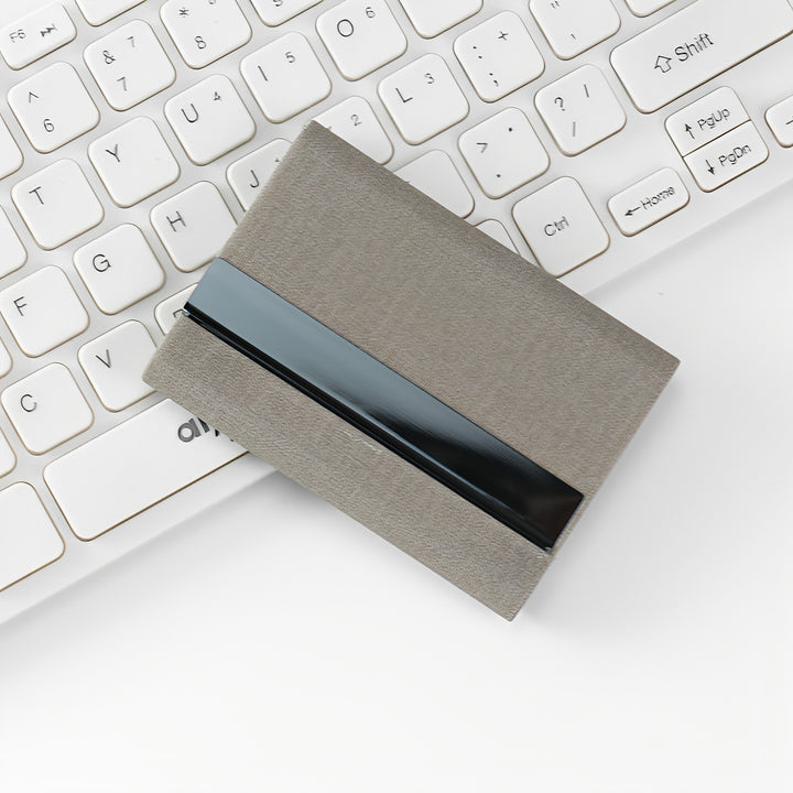 Stylish Fabric Business Card Case