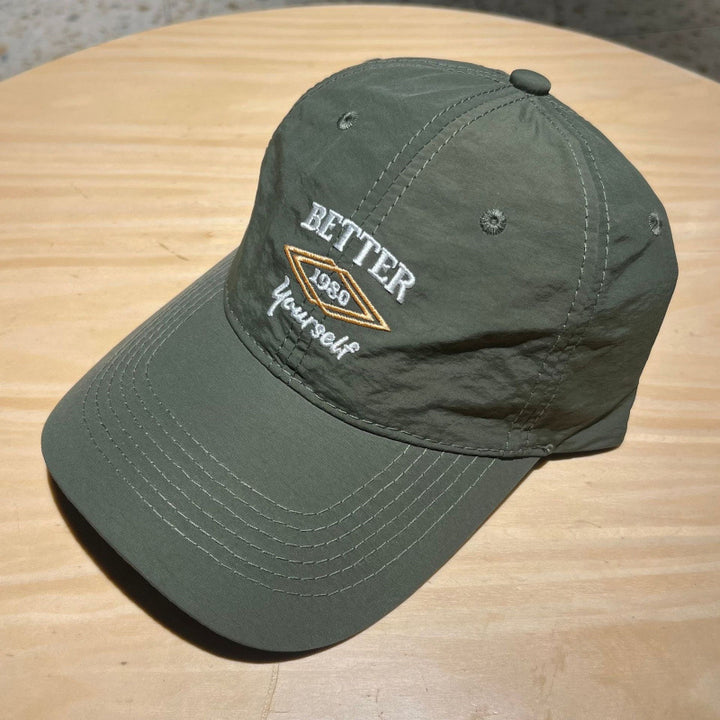 Men's Adjustable Cotton Embroidered Baseball Cap Bowlift
