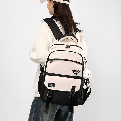 Creative everyday backpack with multifunctional compartments Bowlift