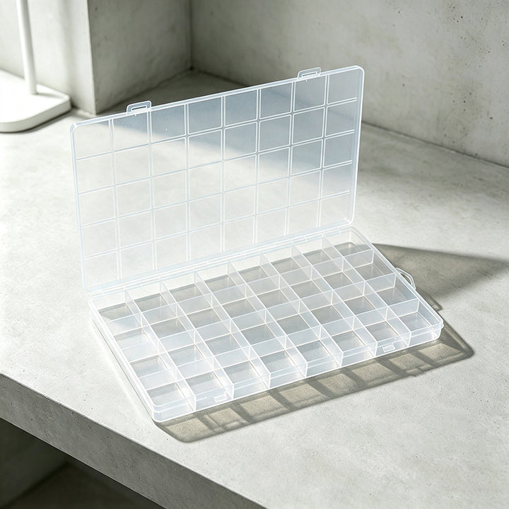 Multi-Compartment Storage Organizer with Secure Latch Bowlift