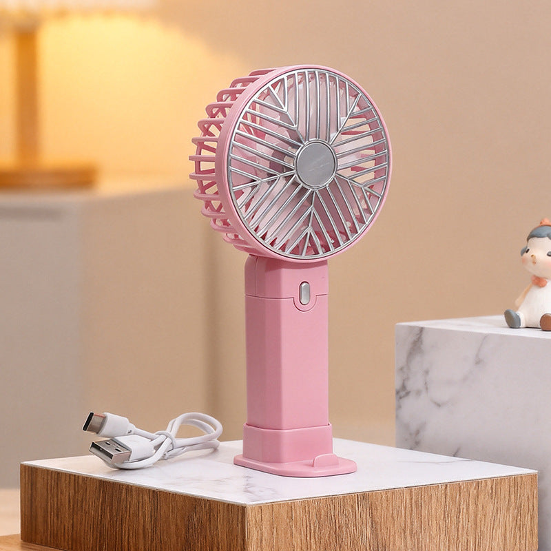 Women's Portable Hand Fan with Powerful Battery Function Bowlift