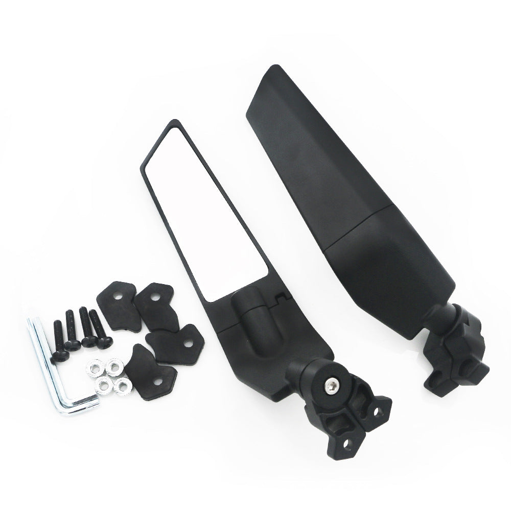 High-Visibility Adjustable Motorcycle Mirrors Bowlift