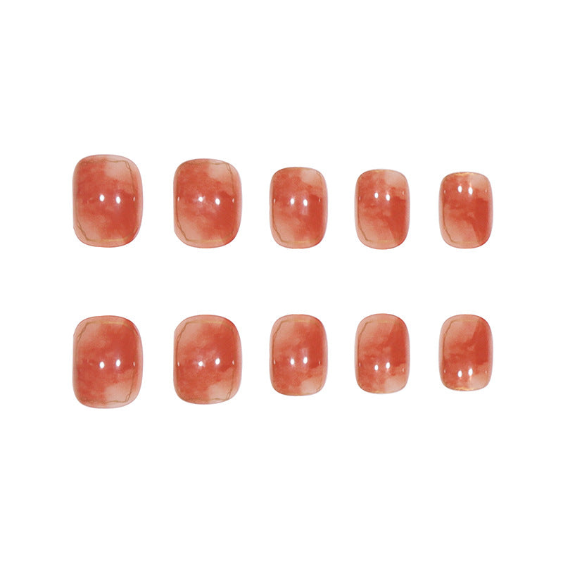 Glossy Gel Nail Finish Press-On Nails Bowlift