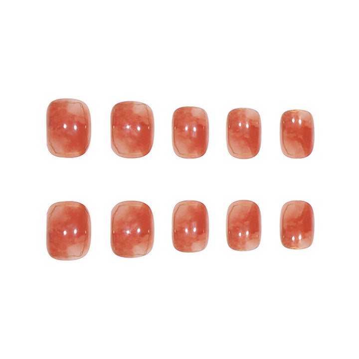 Glossy Gel Nail Finish Press-On Nails Bowlift