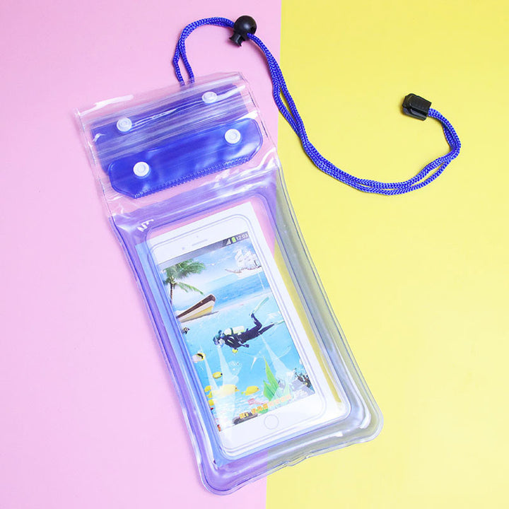 Unisex waterproof smartphone bag with flexible carrying strap Bowlift