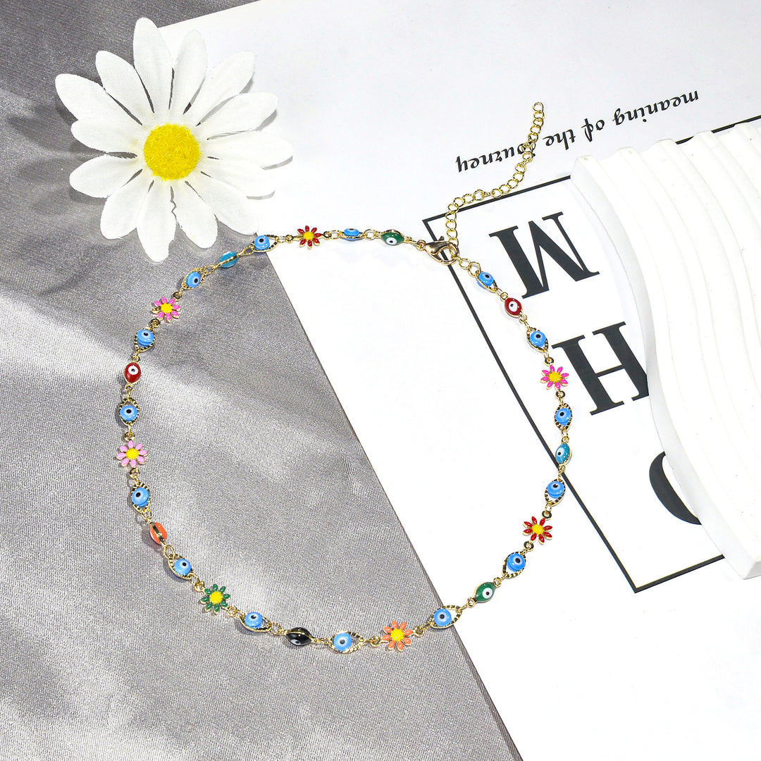 Colorful Evil Eye Charm Bracelet Bowlift 1788164354