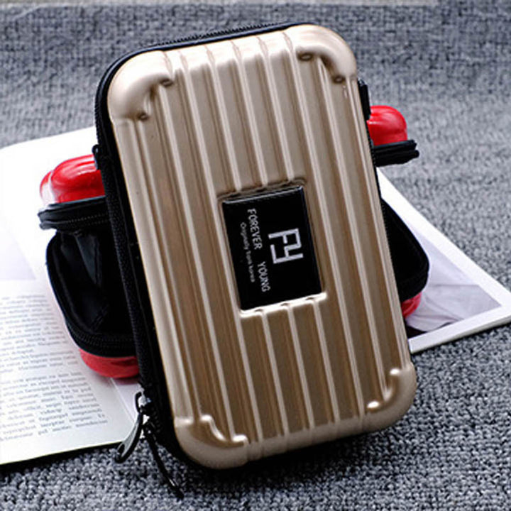 Unisex Stylish Hard Shell Travel Accessory Case Bowlift