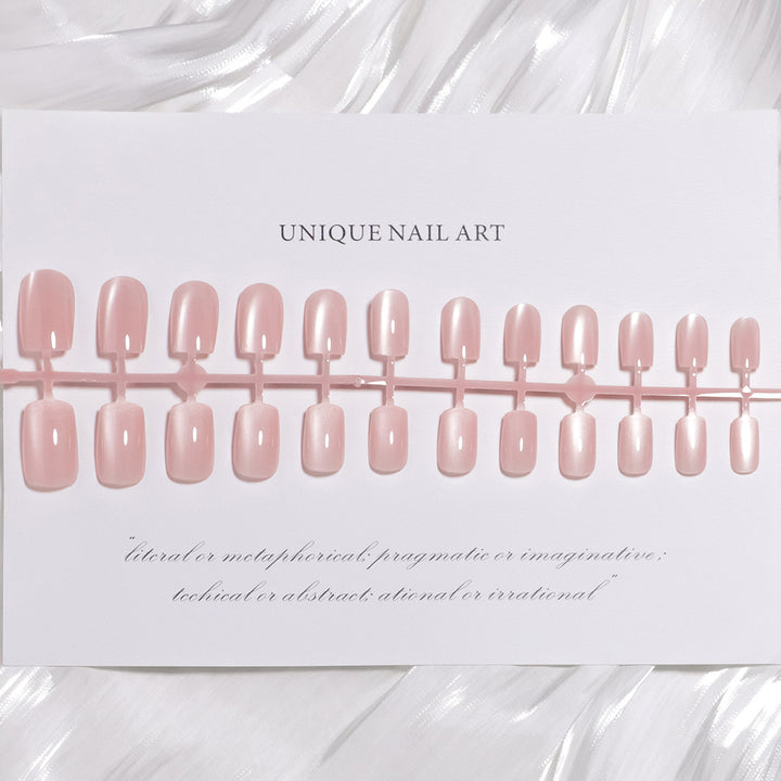 Unique Press-On Nail Art Set Bowlift