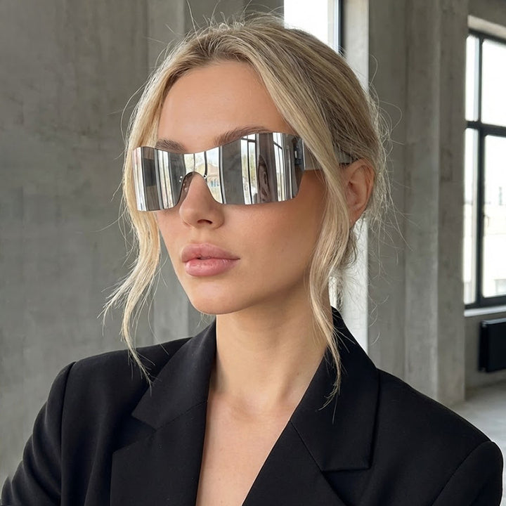 Women's sporty racing sunglasses with innovative breathable frame Bowlift