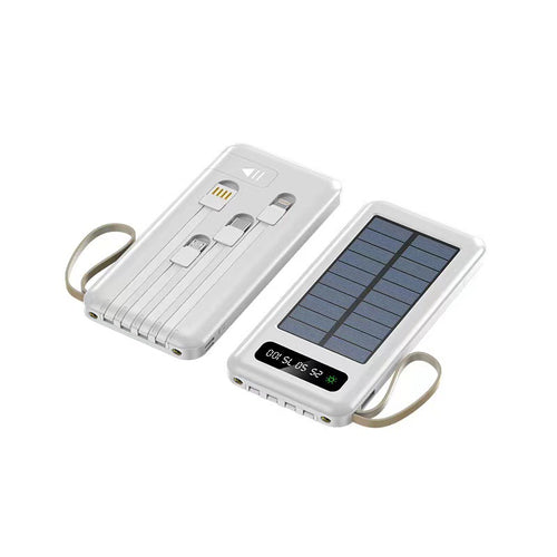 Portable Solar Power Bank with Fast Charging Function Bowlift