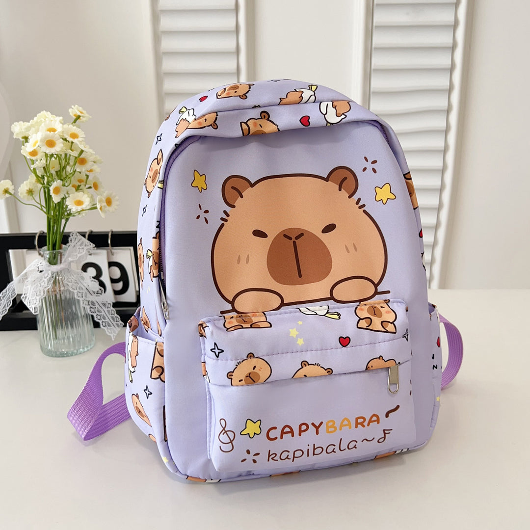 Cute Cartoon-Themed Backpack Bowlift