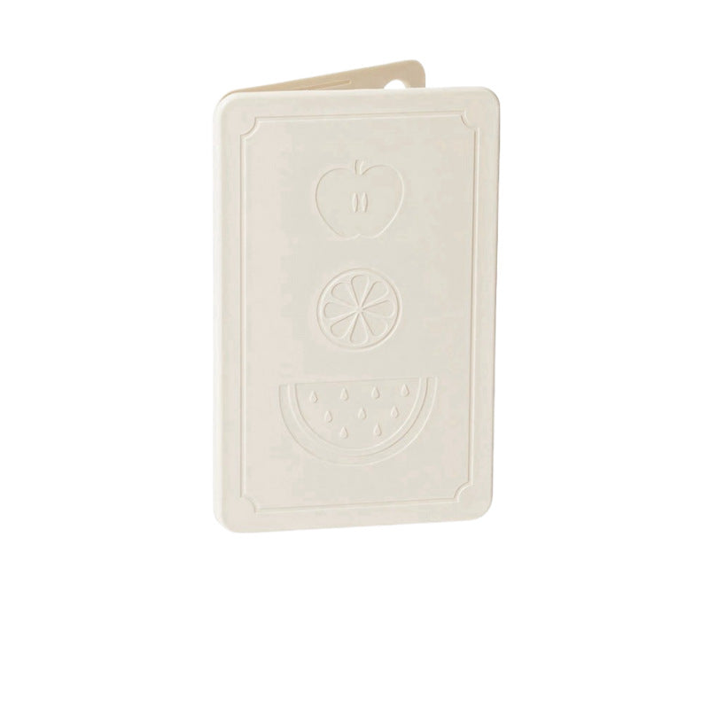 Flexible Silicone Fruit-Embossed Chopping Board Bowlift