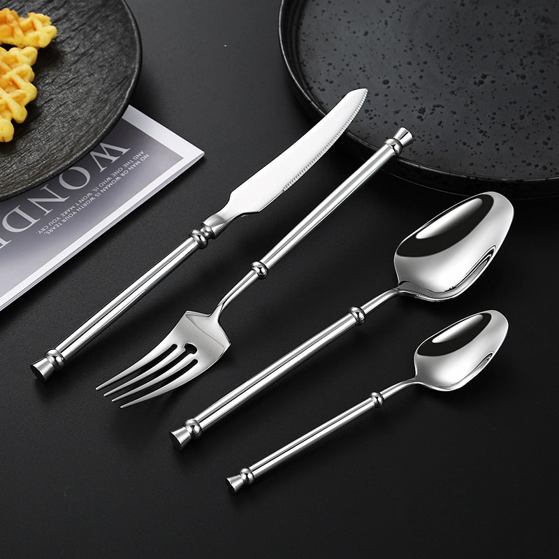Elegant soup fork with ergonomic handle Bowlift
