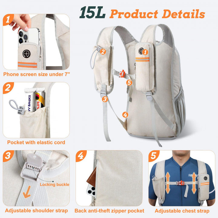 Sporty Functional Backpack Bowlift