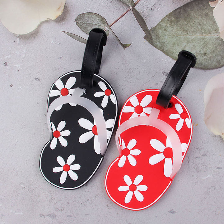 Fun Floral Luggage Tag Bowlift