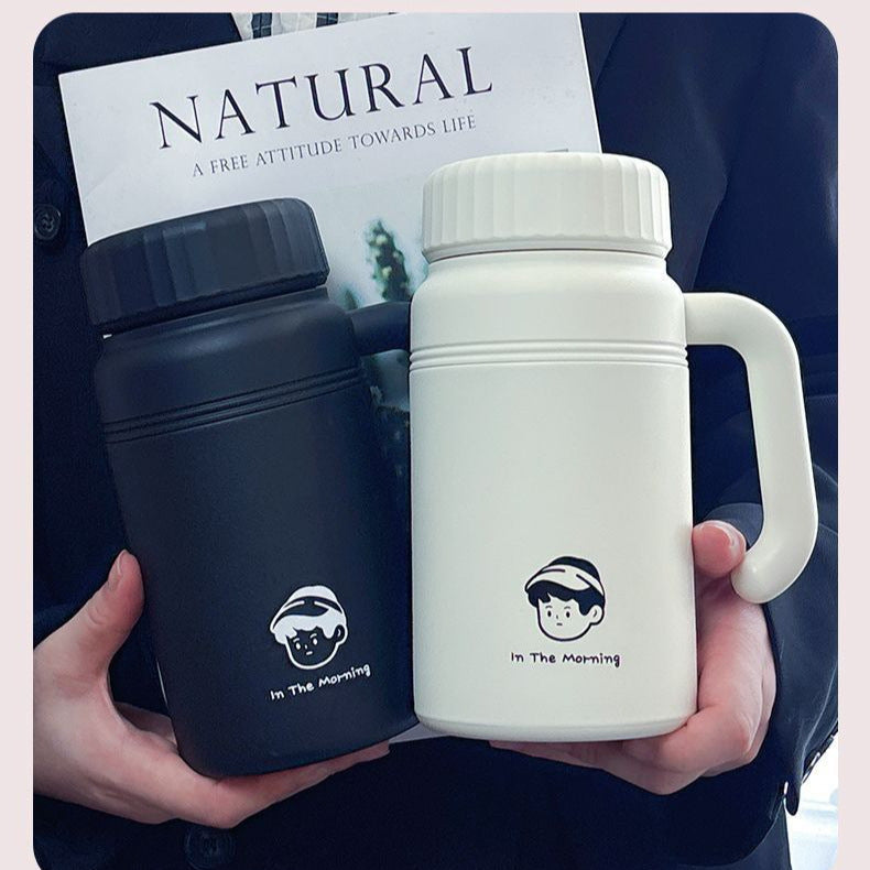 Ladies Insulated Carafe with Ergonomic Design and Leak-proof Lid Bowlift