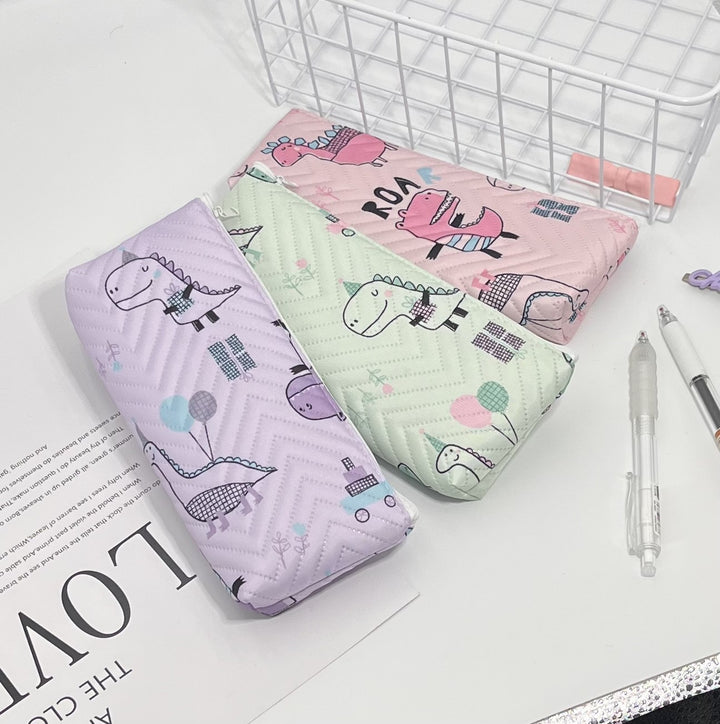Fun Dinosaur-Themed Pencil Case Bowlift