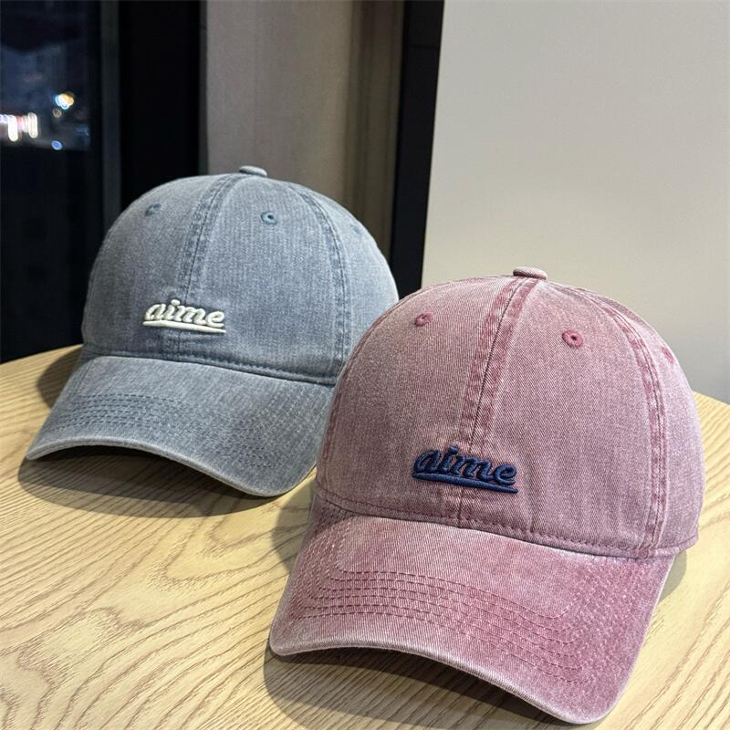 Women's Casual Vintage-Inspired Cotton Baseball Cap Bowlift