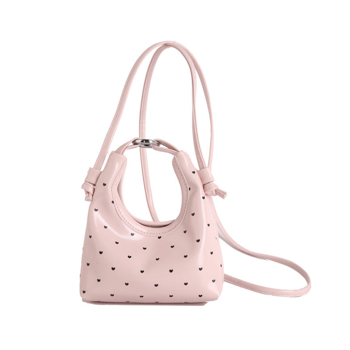 WoCute Heart-Patterned Mini Shoulder Bag Bowlift