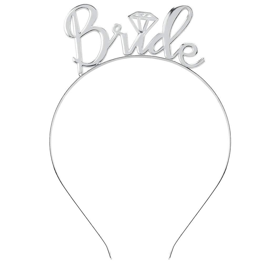 Ladies' Decorative Headband with "Bride" Inscription Bowlift