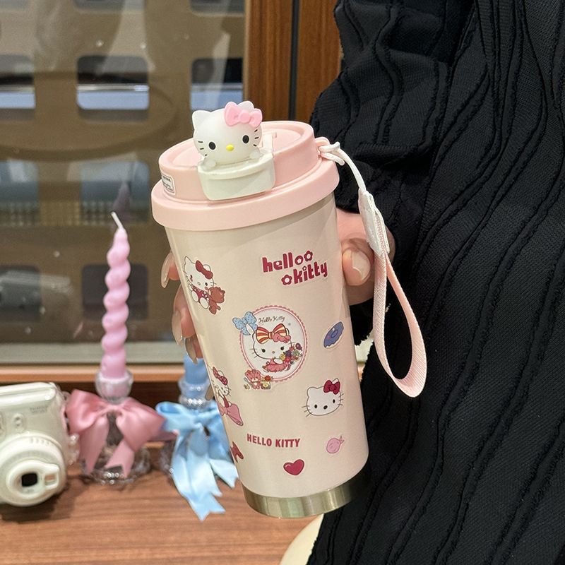 Women's insulated mug with playful character design Bowlift