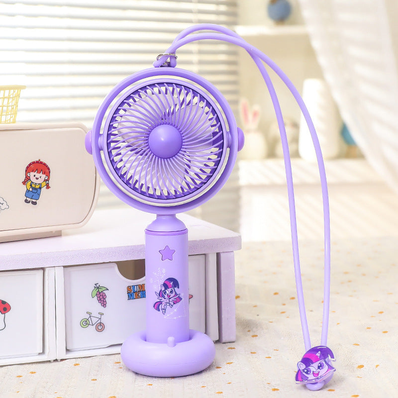 Women's Portable Handheld Fan with Flexible Gooseneck Bowlift