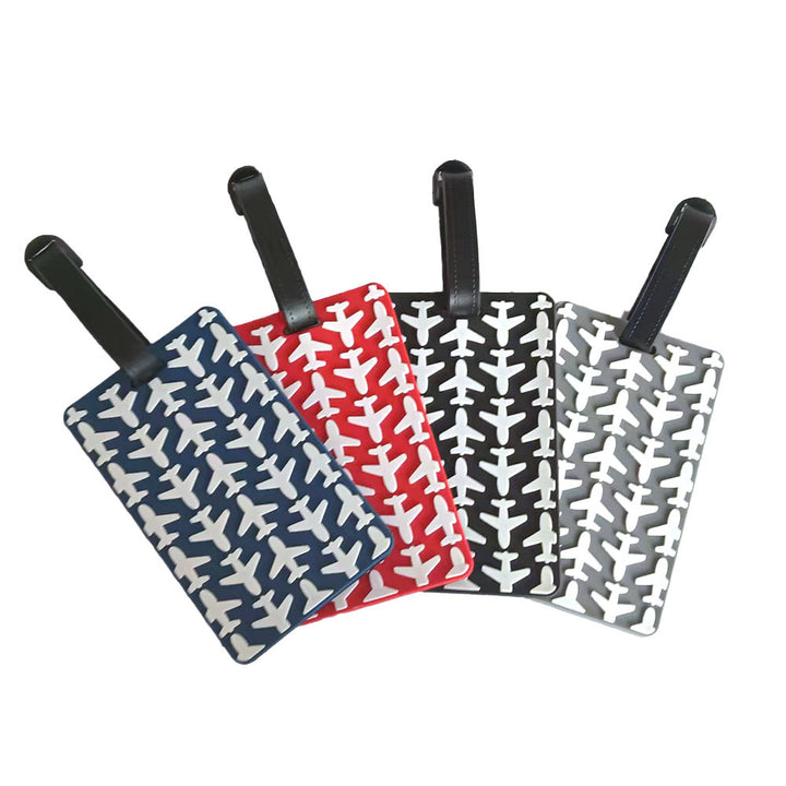 Unisex luggage tag in modern airplane design Bowlift