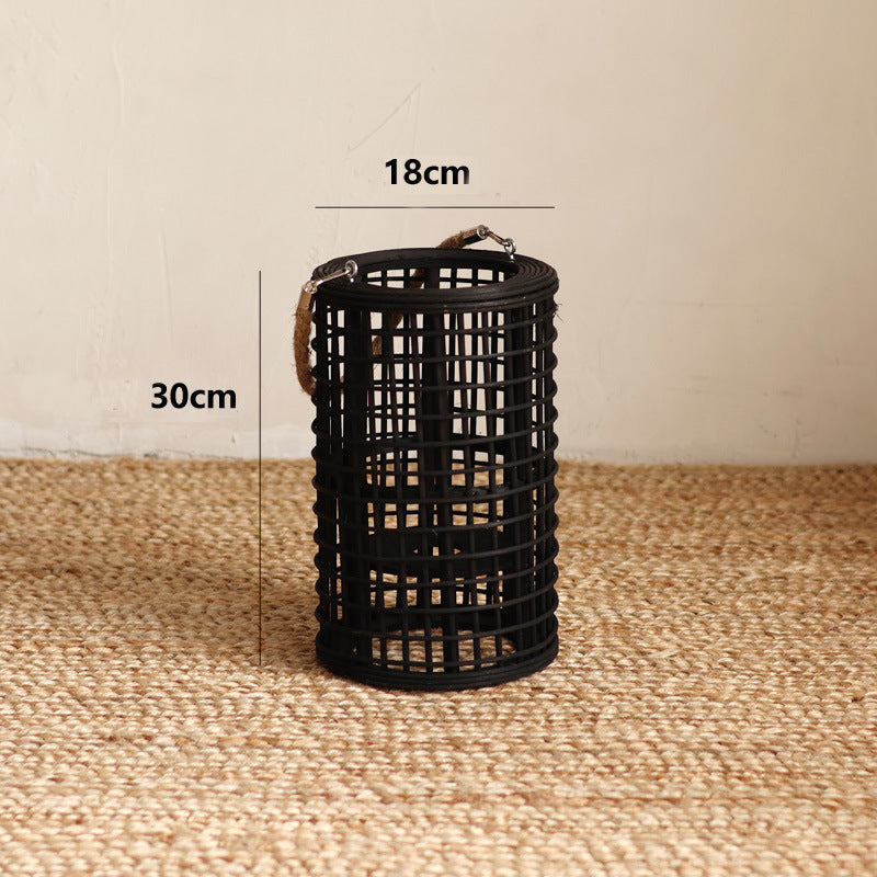 More modern flower basket with carrying handle Bowlift