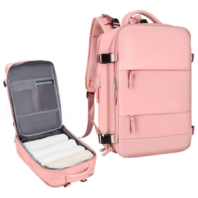 Practical travel bag with separate organizer Bowlift