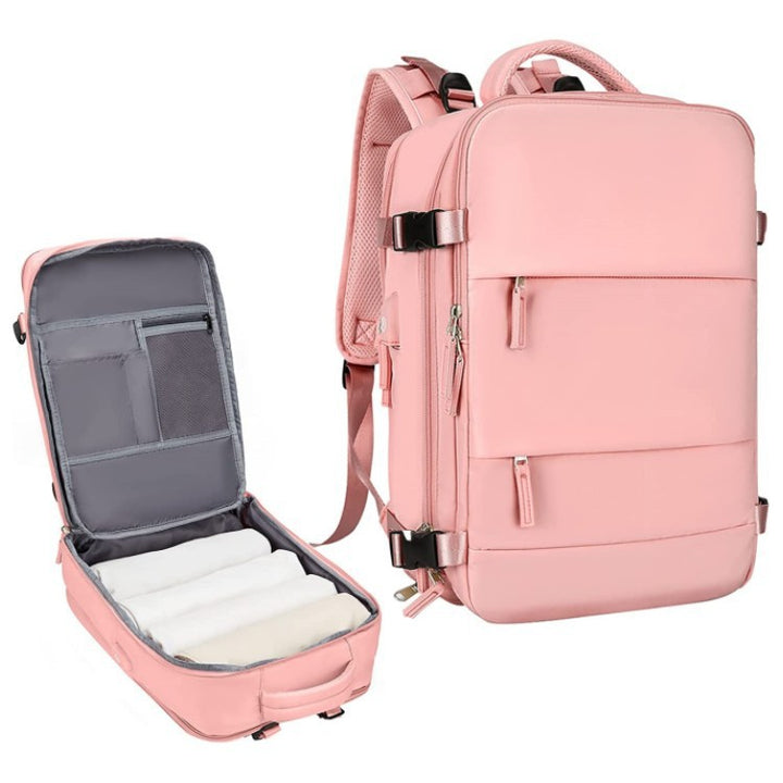 Practical travel bag with separate organizer Bowlift