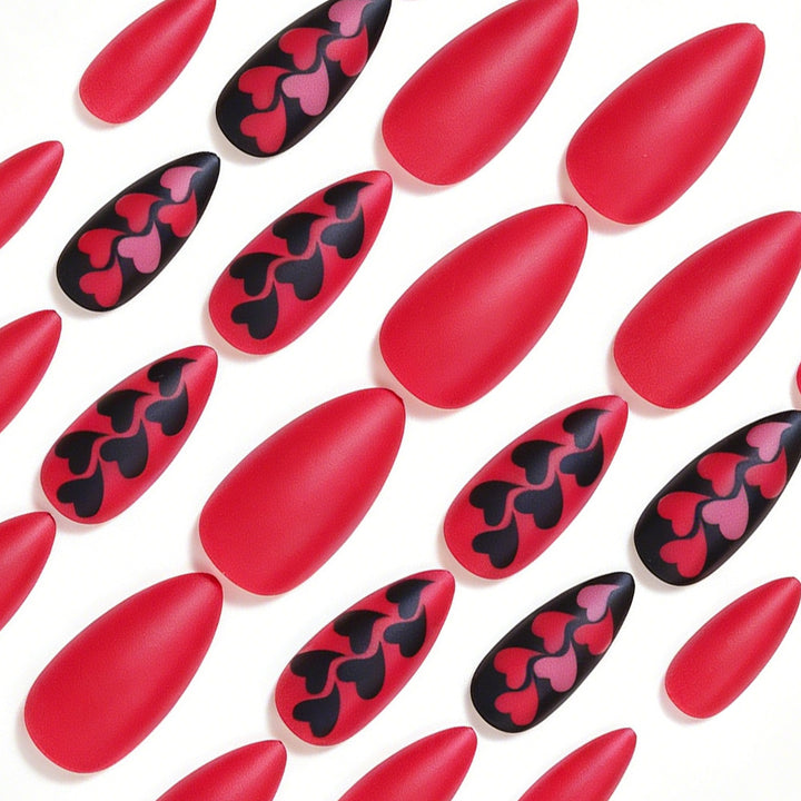 Heart Pattern Nail Art Kit Bowlift
