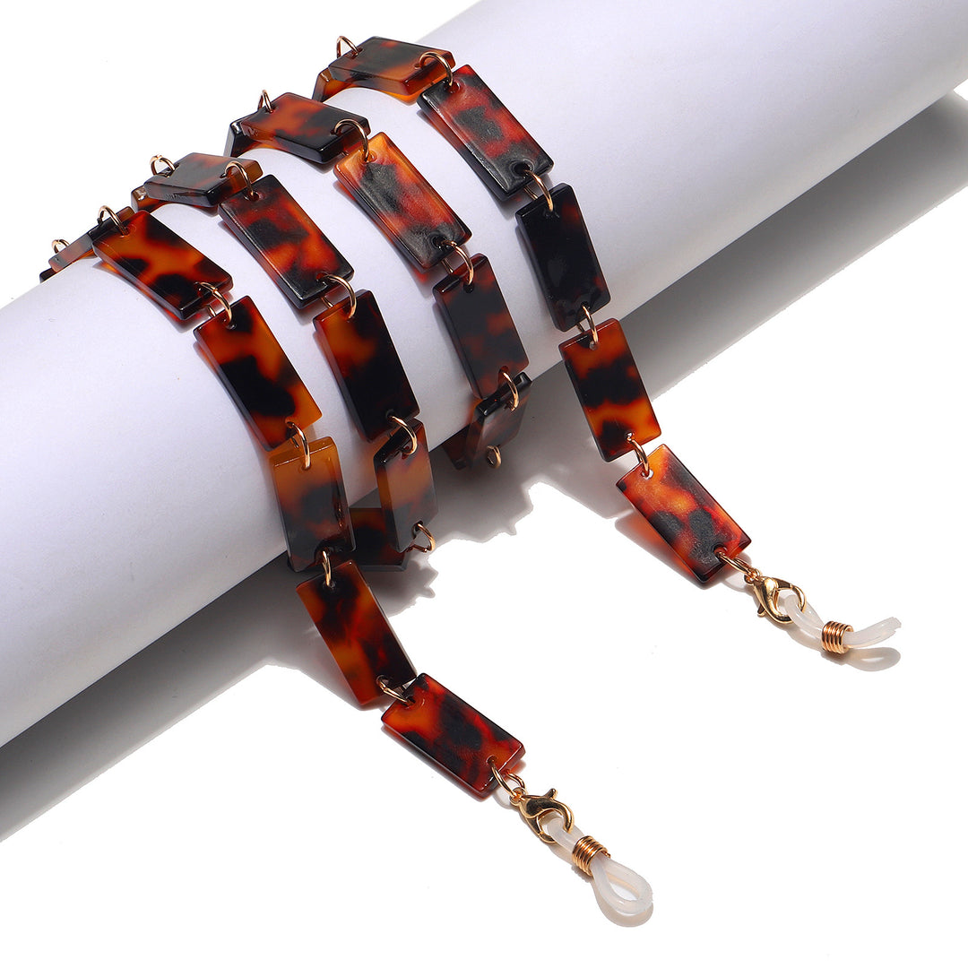 Geometric Eyewear Chain Bowlift