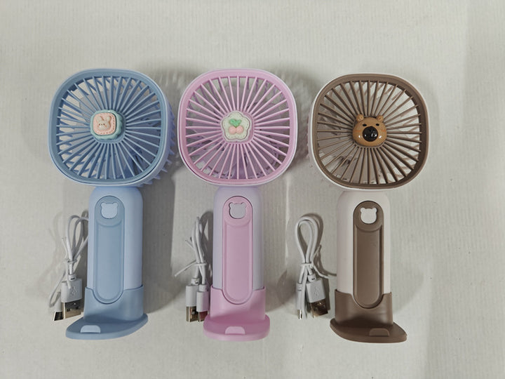 Unisex Portable USB Hand Fan with Ergonomic Design Bowlift