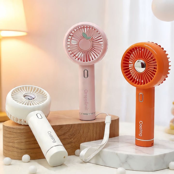 Women portable Mini Fan Bowlift