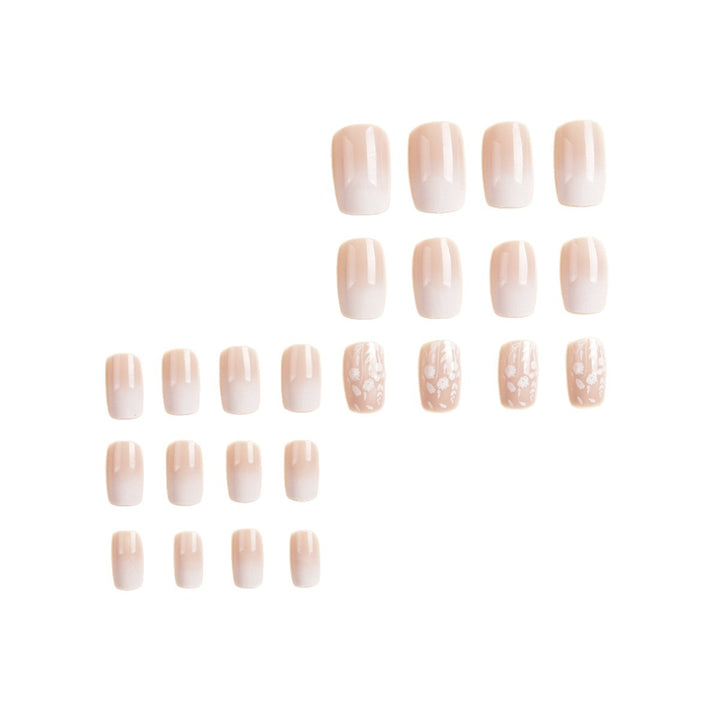 Elegant Ombre Press-On Nail Art Kit Bowlift