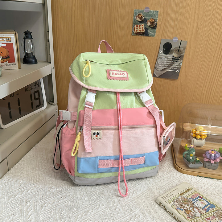 Backpack in Modern Minimalist Style with Multiple Compartments Bowlift