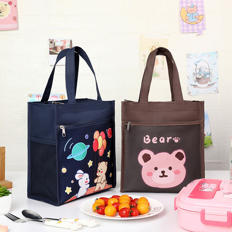 Space-Themed Insulated Lunch Carrier Bowlift