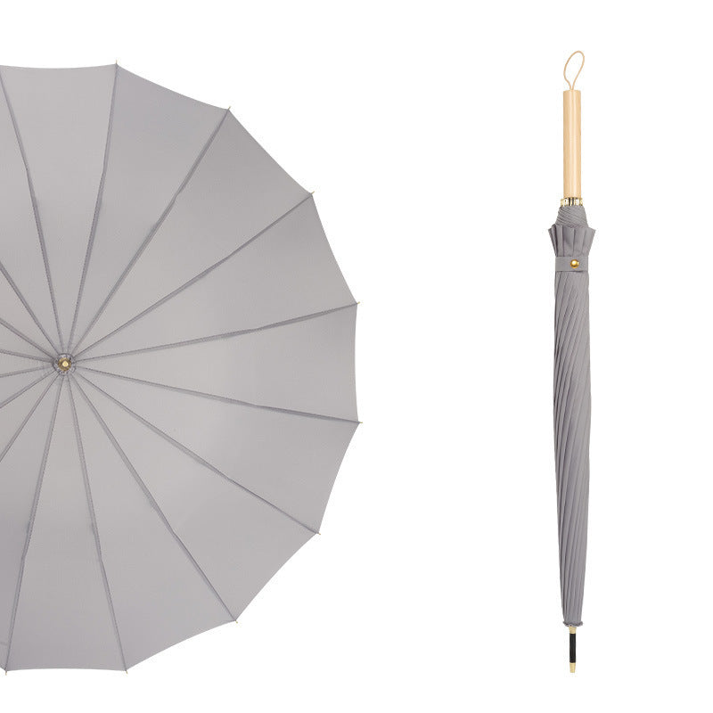 Women's Folding Umbrella with Elegant Handling and Unique Design Bowlift