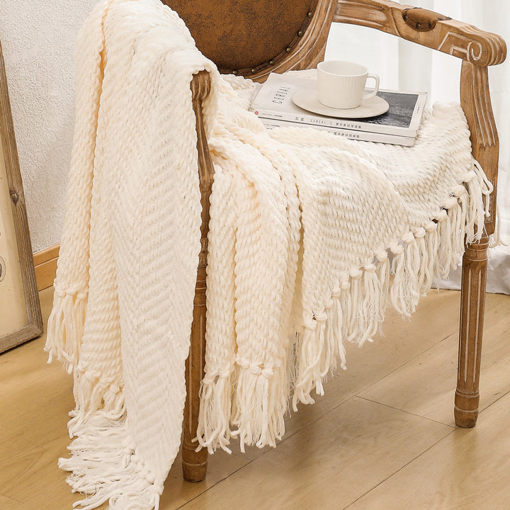 Cozy Knitted Blanket