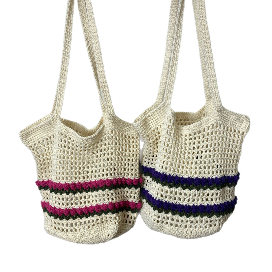 Hand-knotted shoulder bag Bowlift