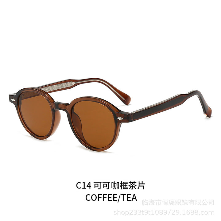 Ladies round sunglasses in modern and elegant design Bowlift