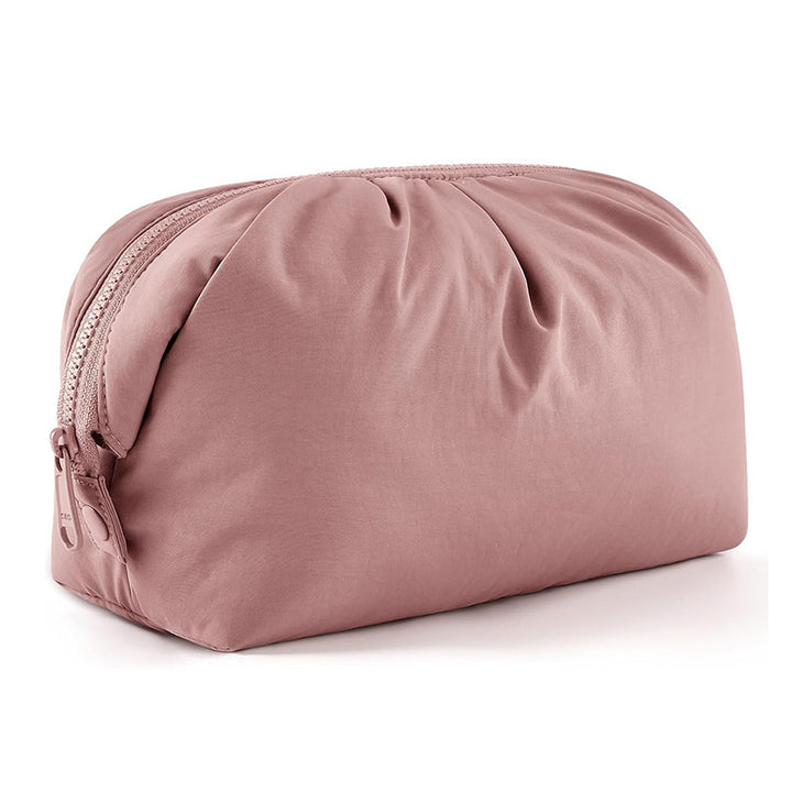 Cosmetic organizer bag with elegant design and multiple compartments Bowlift