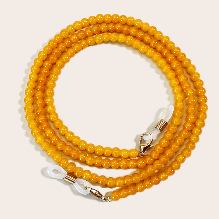 Stylish Beaded Eyewear Chain Bowlift