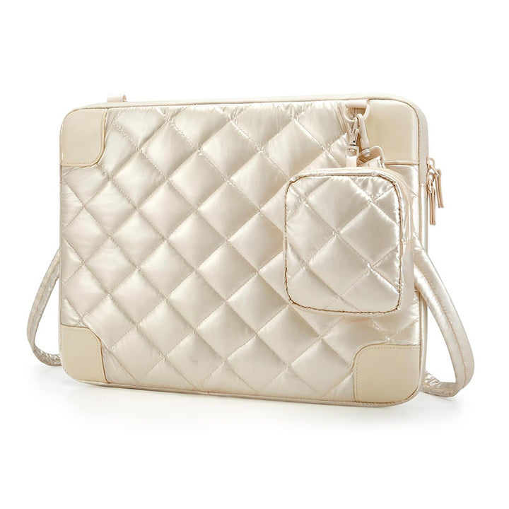 Padded Laptop Bag with Removable Shoulder Strap Bowlift