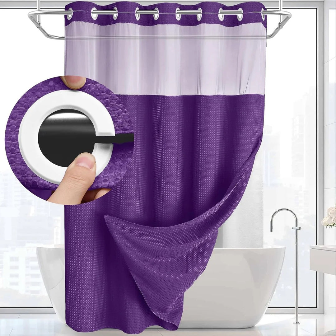 Artistic Floral Shower Curtain Bowlift