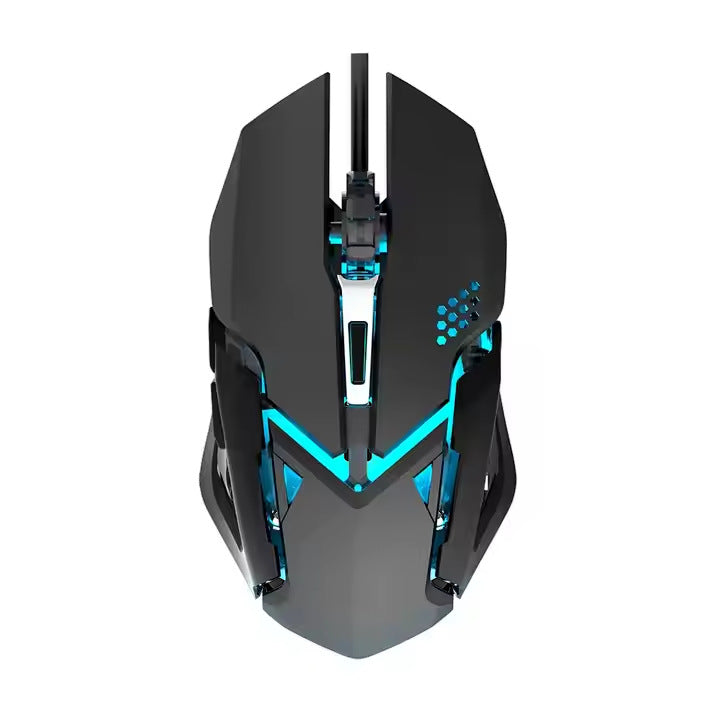 Gaming keyboard and mouse combination with RGB backlighting Bowlift