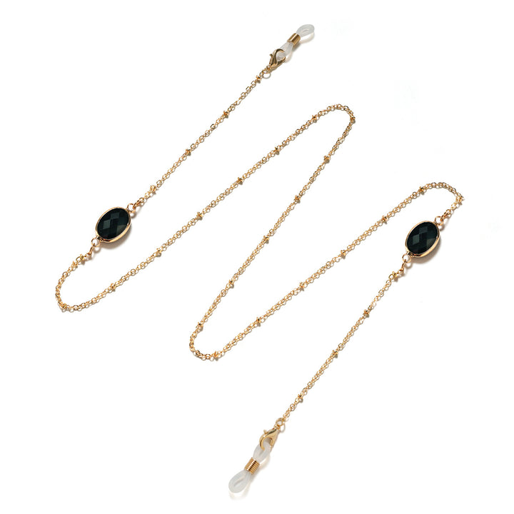 Elegant Gemstone-Embellished Eyewear Holder Bowlift