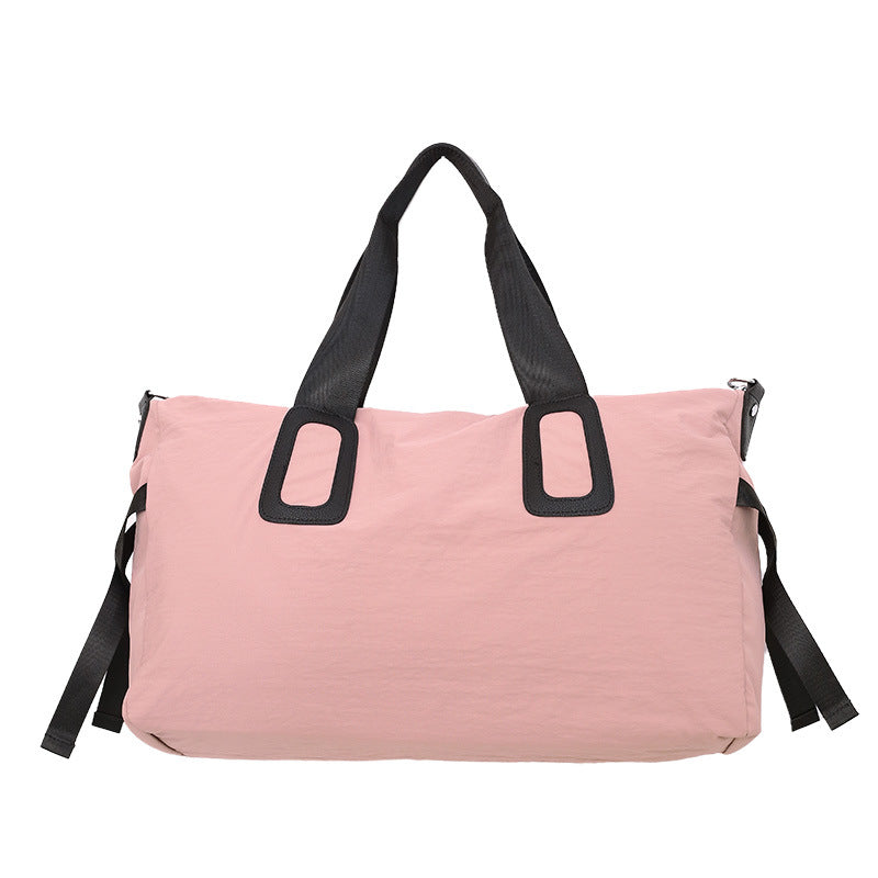 Spacious Sports Duffel Bag with Sturdy Carry Handles and Adjustable Shoulder Strap Bowlift
